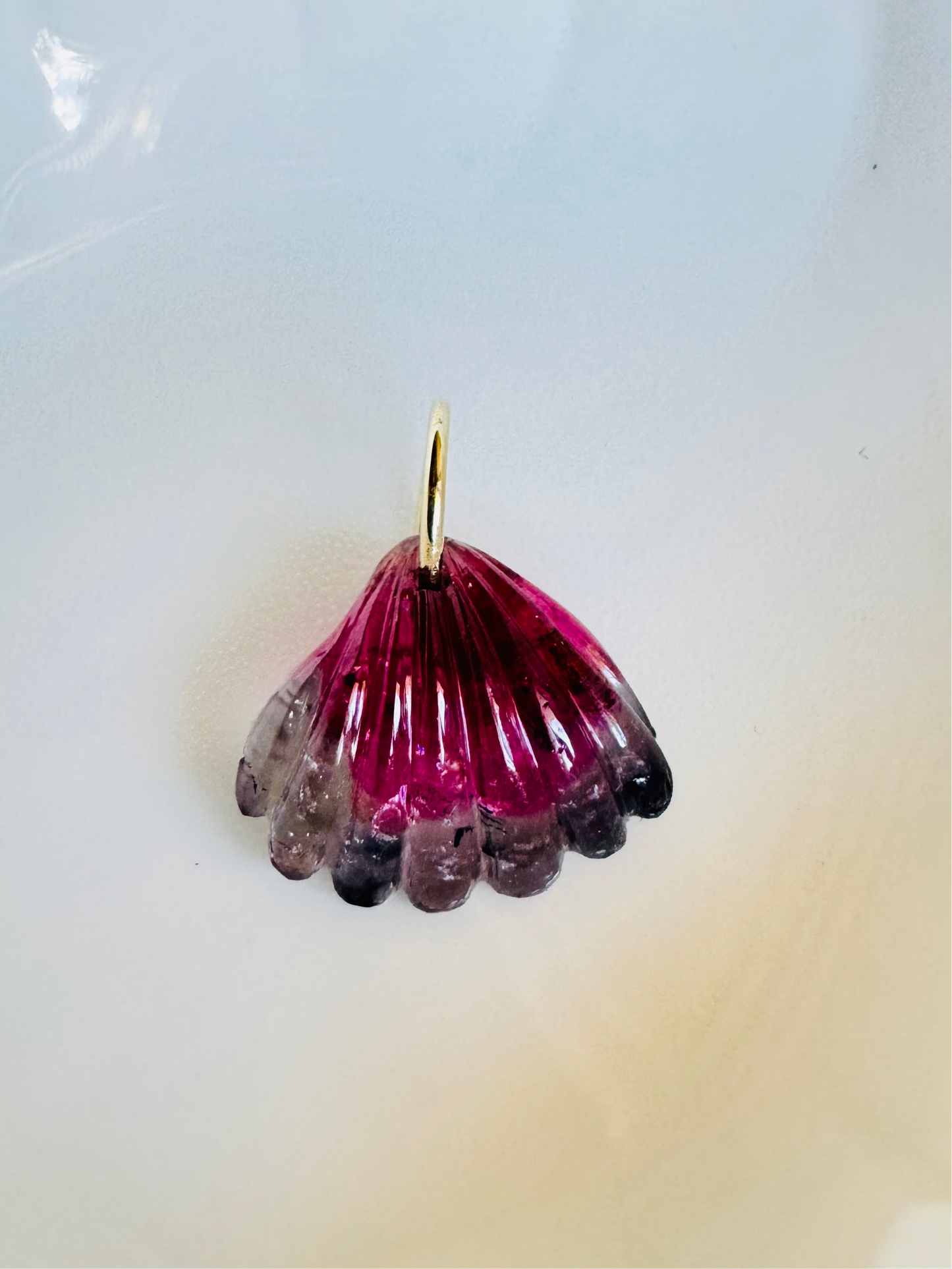 CHARM CONCHIGLIA TORMALINA