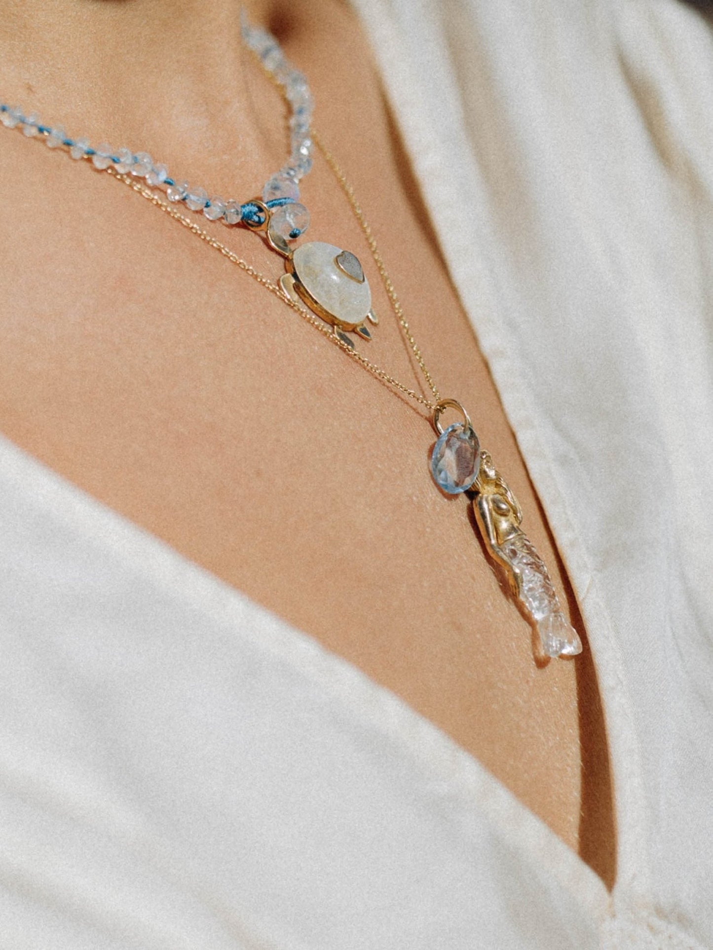 Ciondolo oro tartaruga Mirtilla jewels