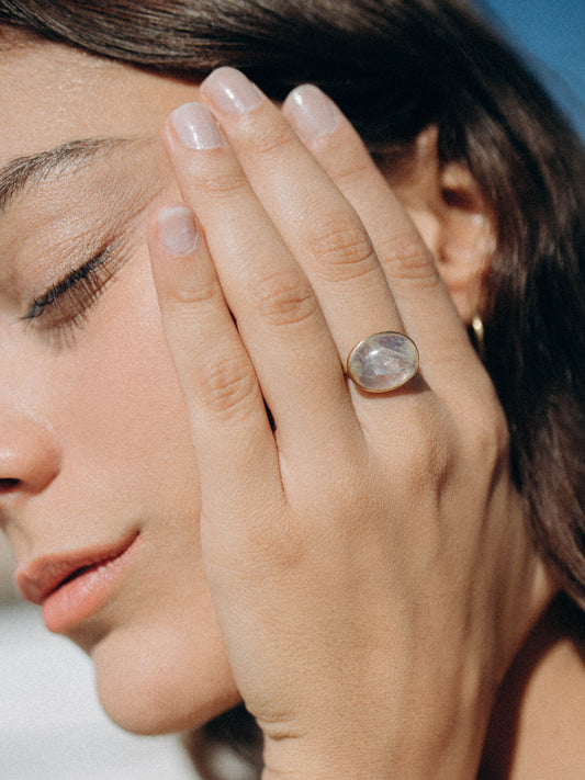 ANELLO PIETRA DI LUNA