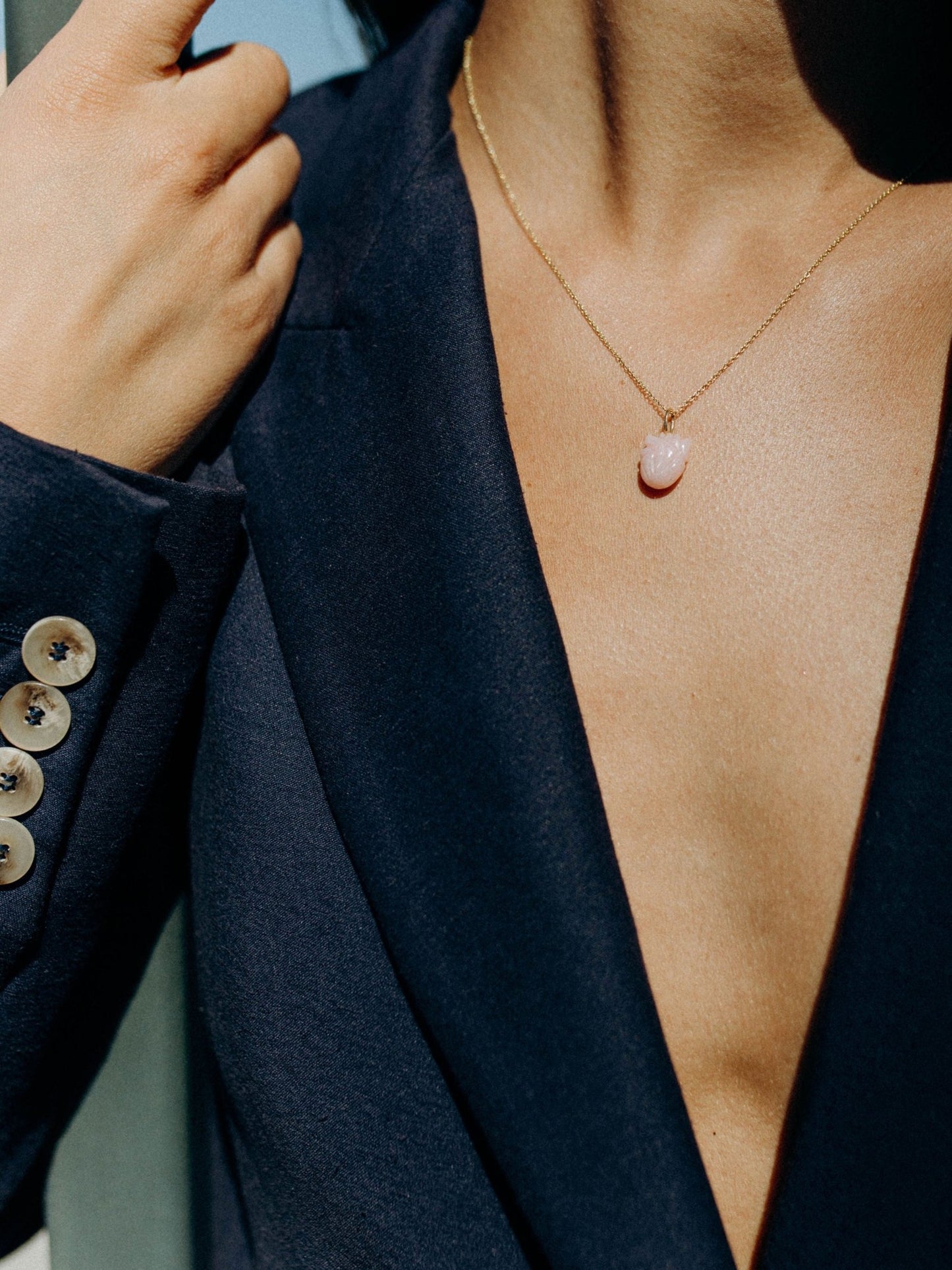 CIONDOLO CUORE ANATOMICO BY MIRTILLA JEWELS