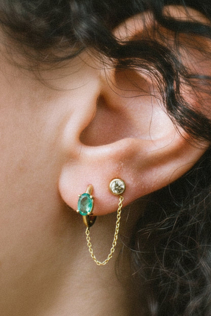 DOPPIO ORECCHINO MIRTILLA JEWELS