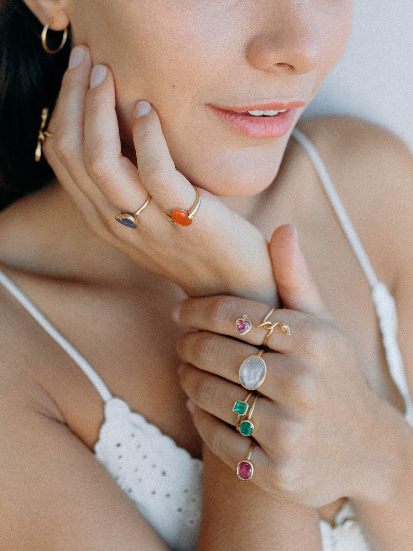 Emerald Alonissos Ring