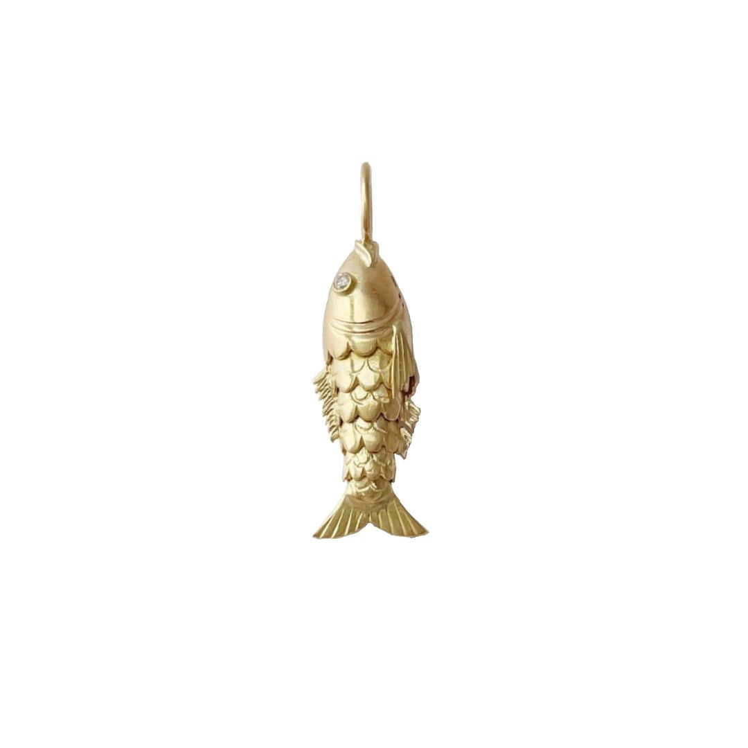 CIONDOLO PESCE ORO