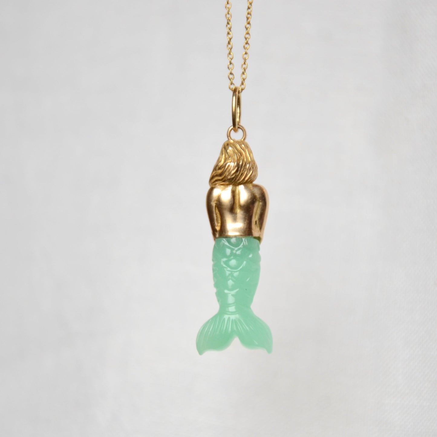 CIONDOLO SIRENA RUBINO