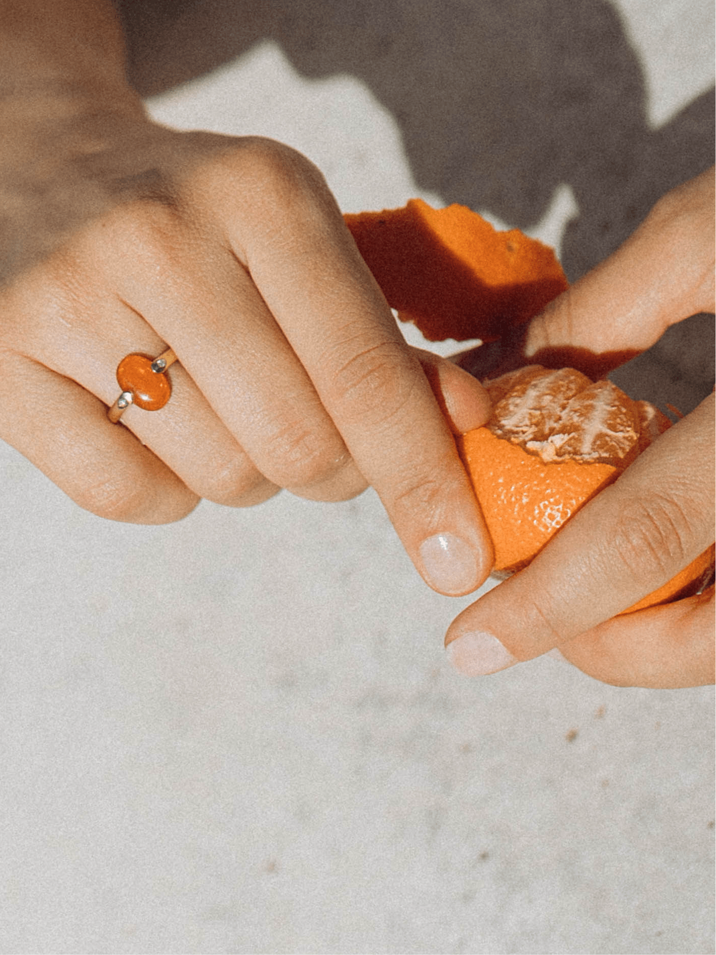 anello opale di fuoco e diamanti mirtilla jewels