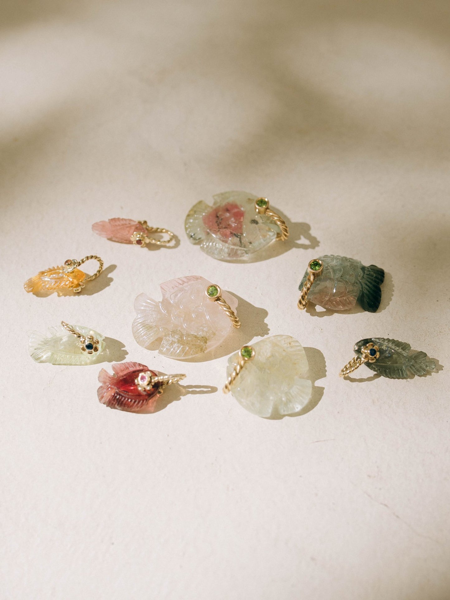 ciondoli pesci mix by Mirtilla Jewels